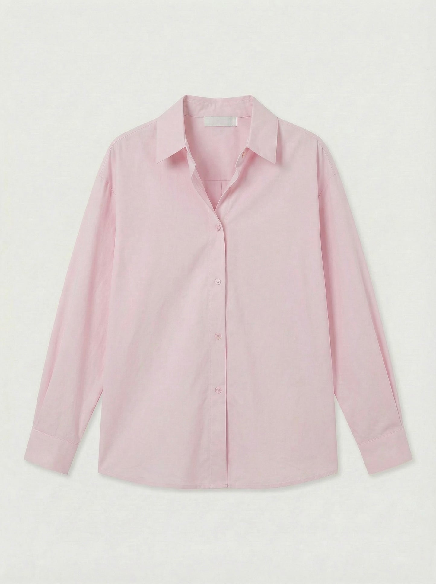 Open-Back Baby Pink Shirt