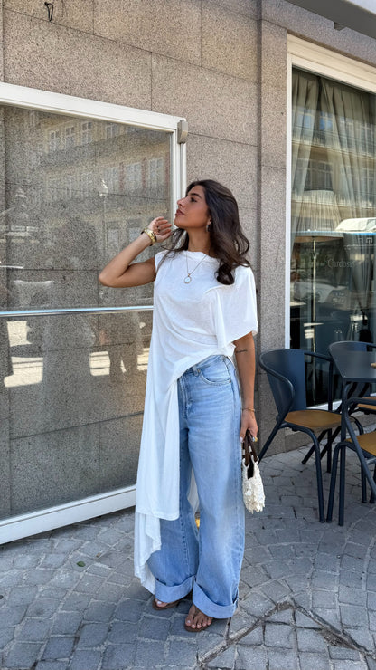 Asymmetric Top in White