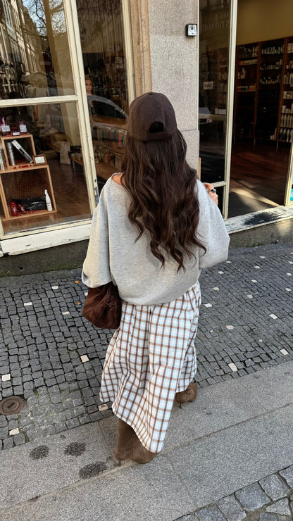 Soft Grey Essential Sweatshirt