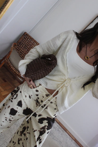 Knit Cropped Cardigan
