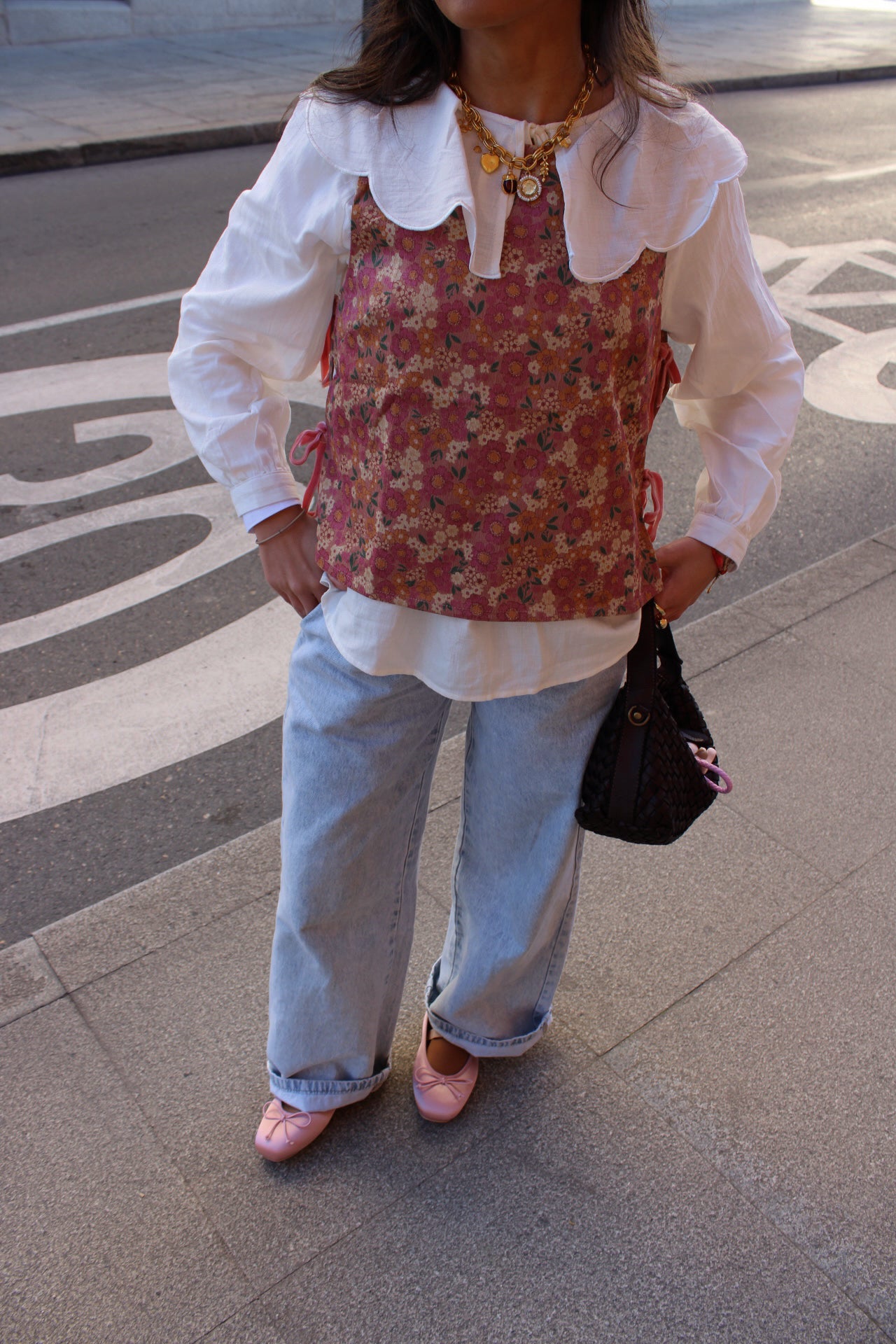 Floral Vest