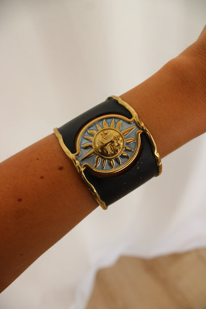 Sunshine Bracelet in Ocean Blue and Gold