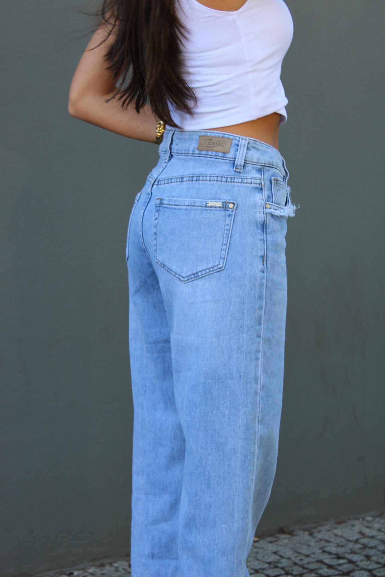 JEANS WIDE LEG