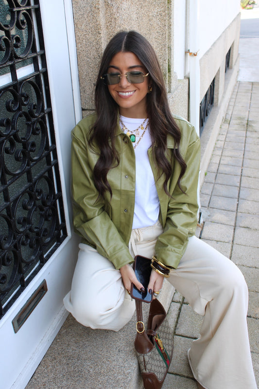 Bomber Pistachio Green