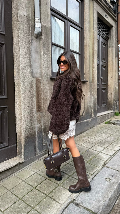 Chocolate Teddy Jacket