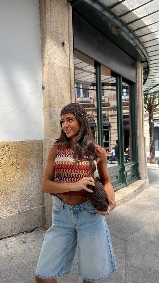 Sunset Crochet Top