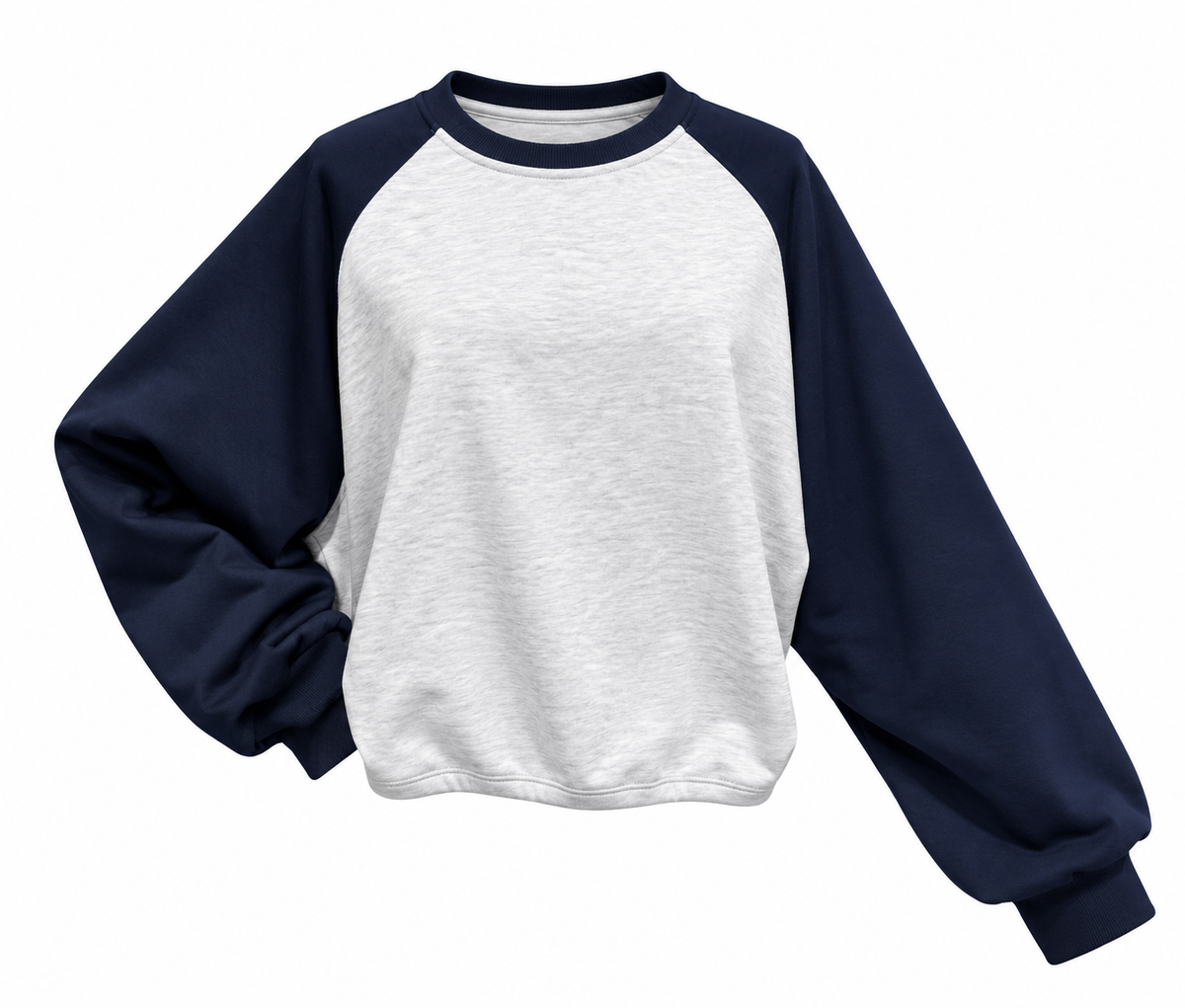 Two-Tone Baseball Sweatshirt