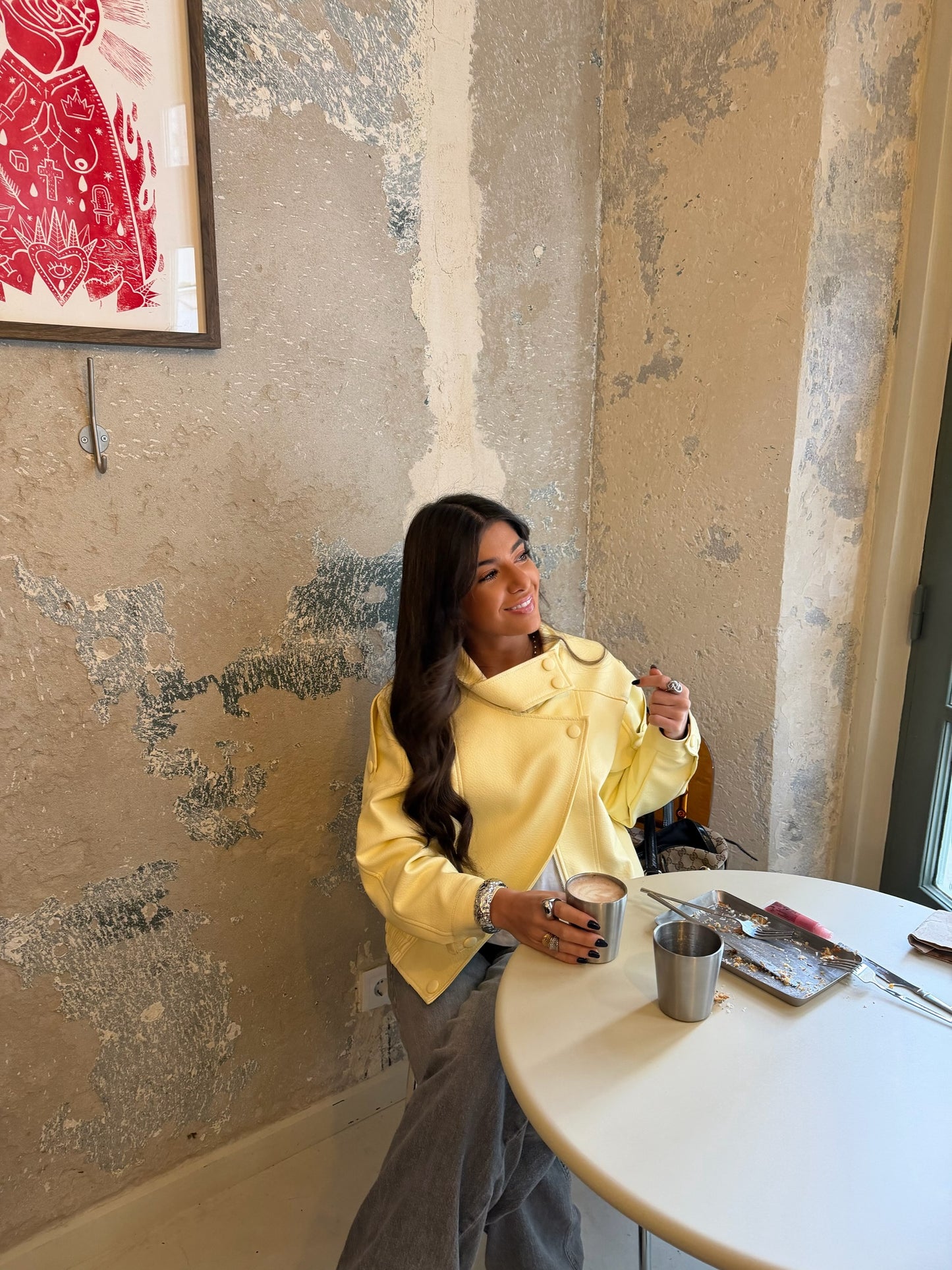 Butter Yellow Statement Jacket