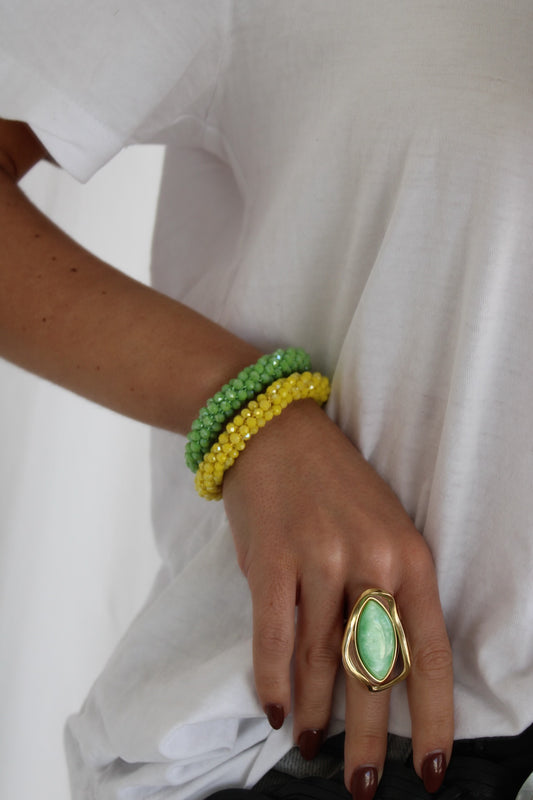 Beaded Charm Bracelet