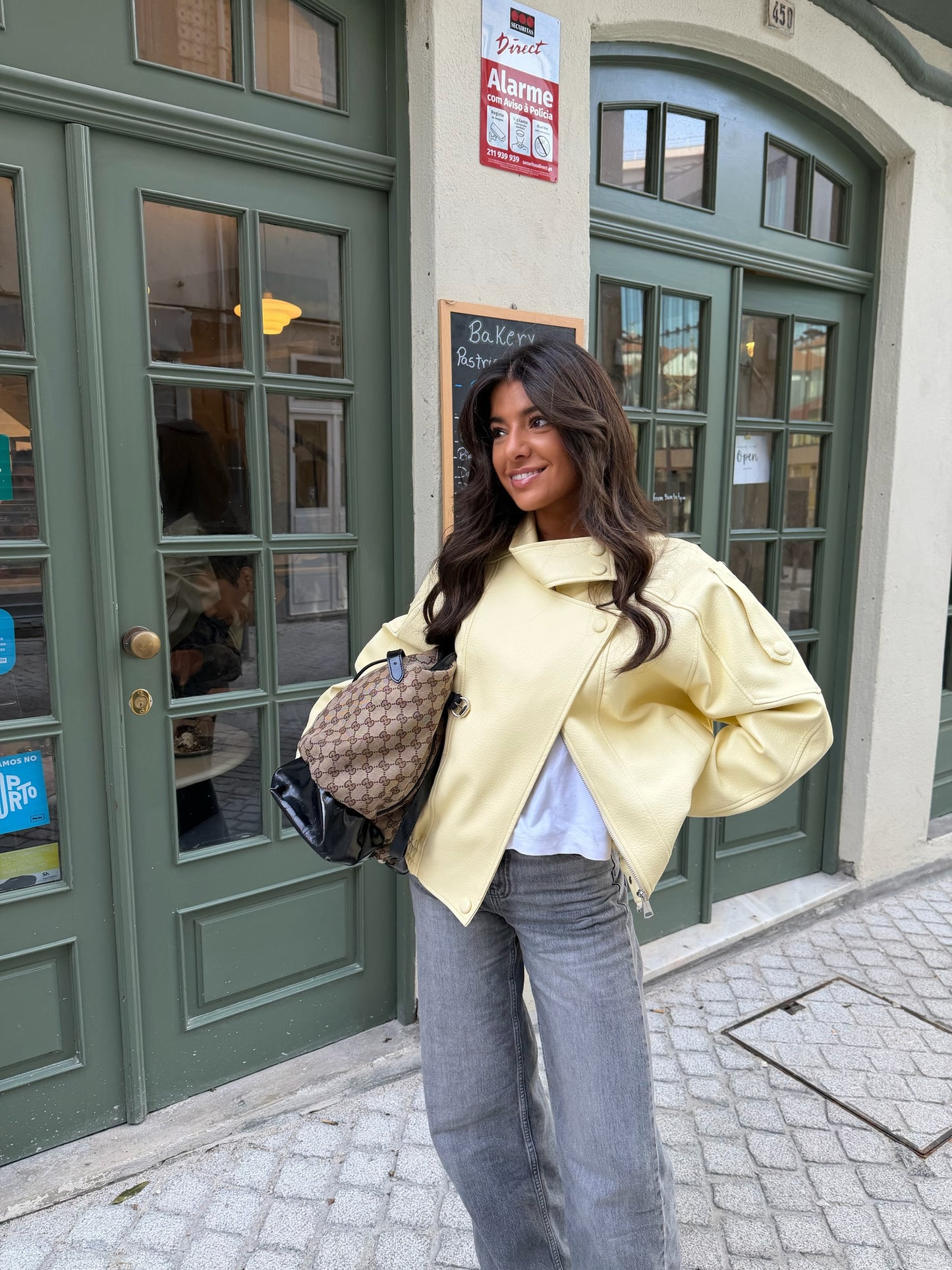 Butter Yellow Statement Jacket