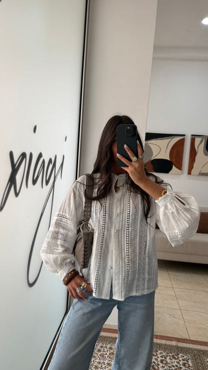 Essential White Shirt with Delicate Details