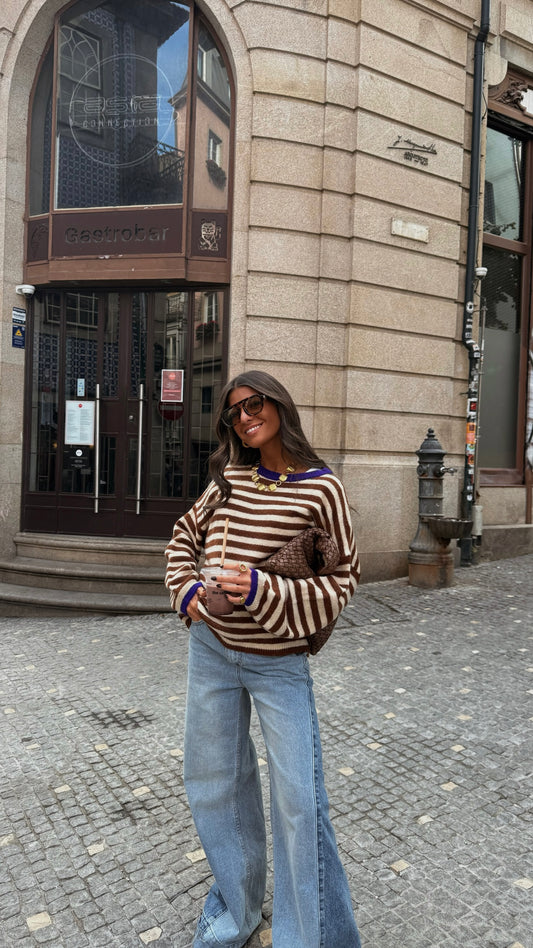 Kid Mohair Striped Sweater | Pre-order (shipping on October 1)