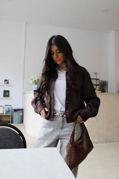 Genuine Leather Shoulder Bag