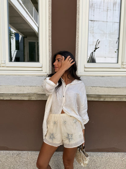 Champagne Star Shorts