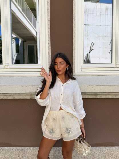 Linen Pearl Shirt