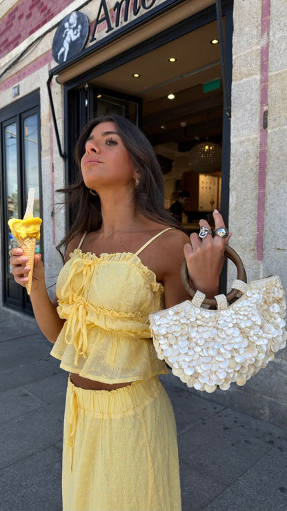 Buttercream Eyelet Set