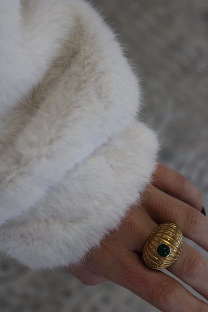 Ring with Green Stone