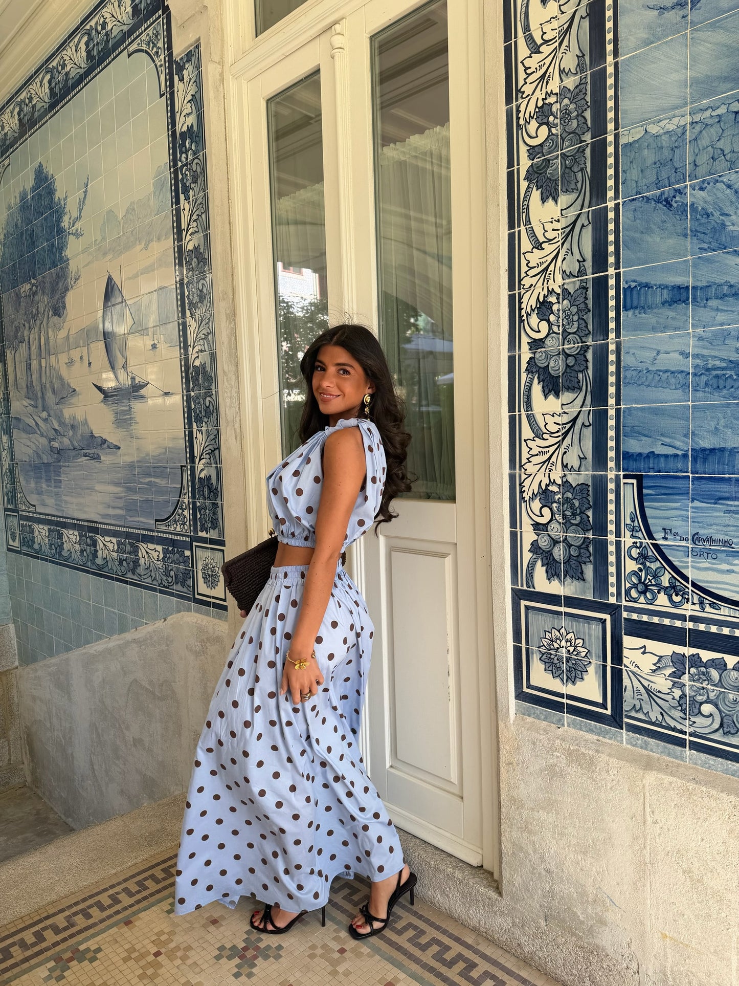 Coastal Polka Co-ord