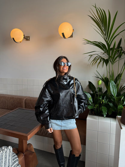 Noir Vinyl Jacket