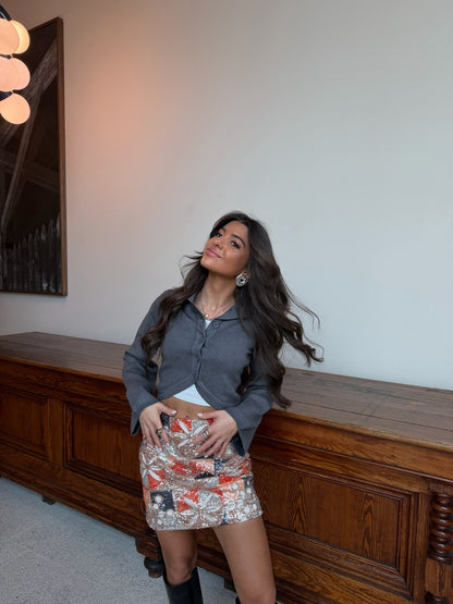 Sunset Mini Skirt