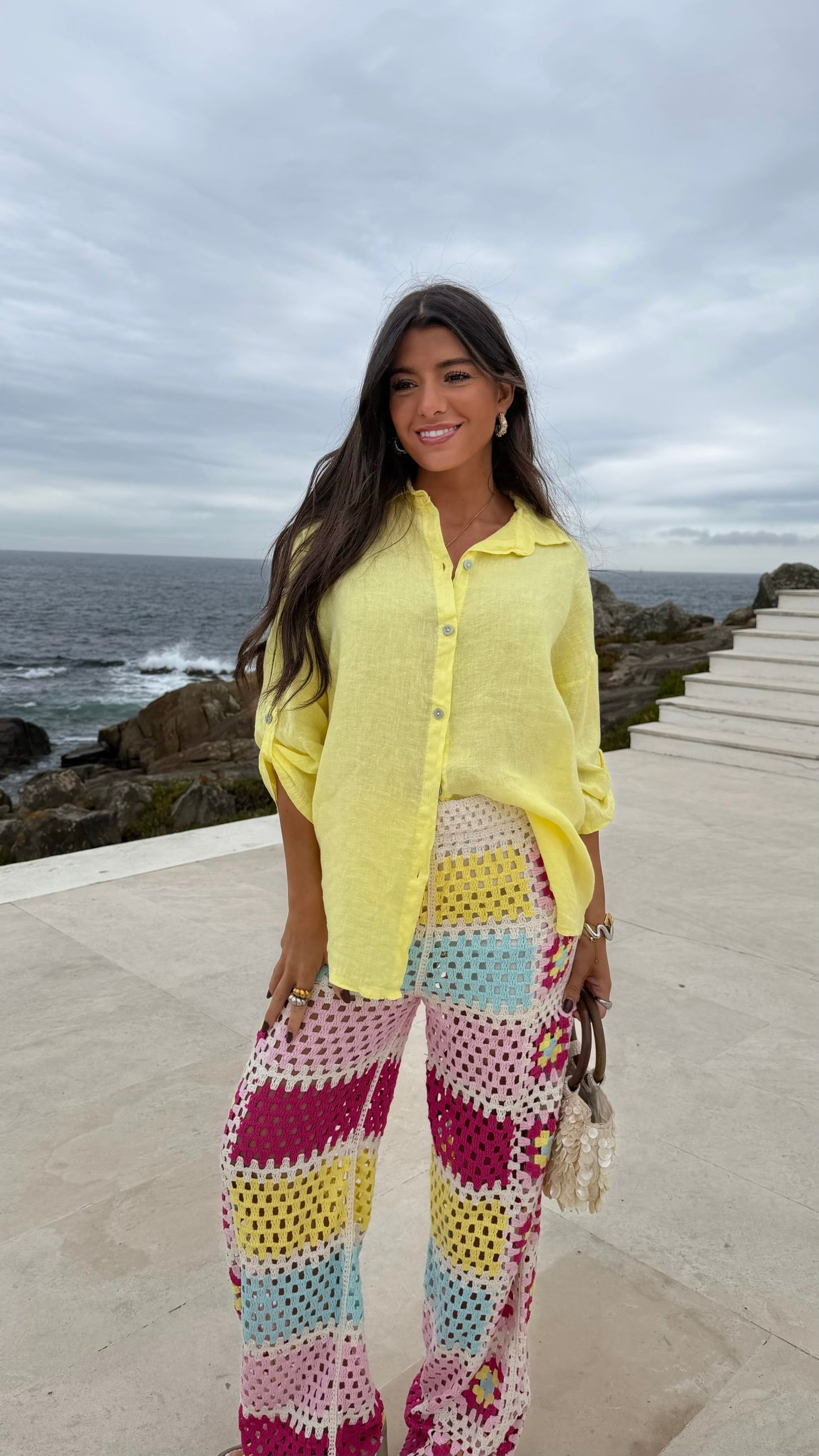 Lemon Linen Shirt