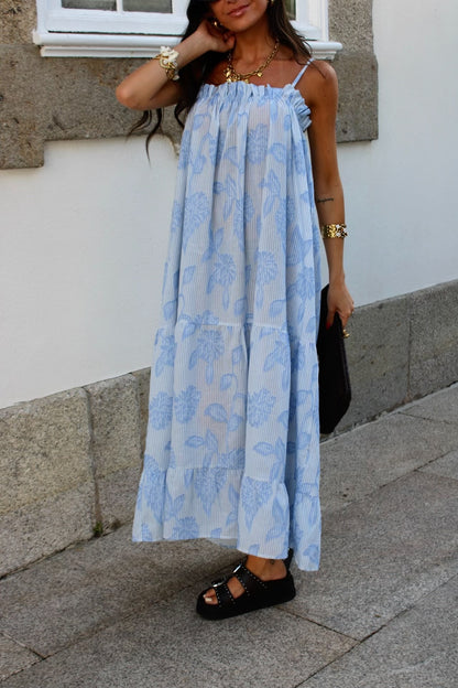 Sky Blue Maxi Dress