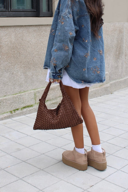 Genuine Leather Shoulder Bag
