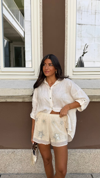 Linen Pearl Shirt