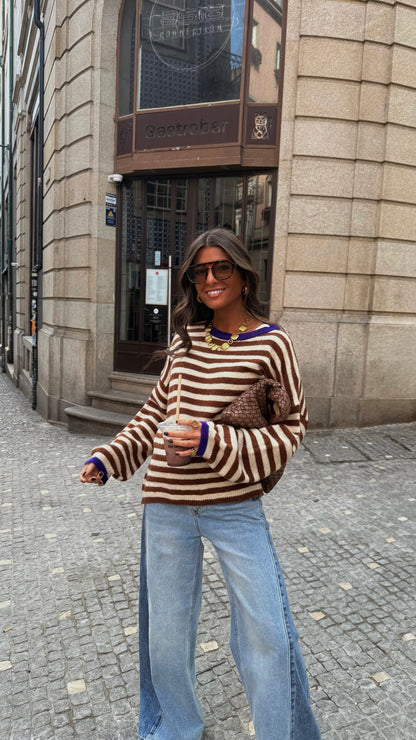 Kid Mohair Striped Sweater | Pre-order (shipping on October 1)