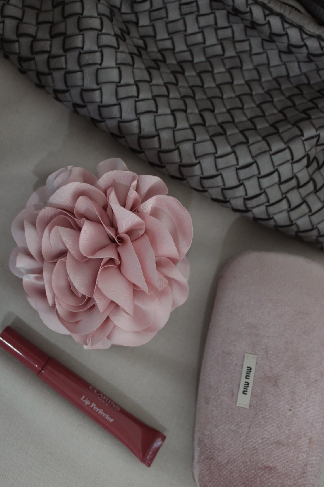 Flower Hair Clip in Pink