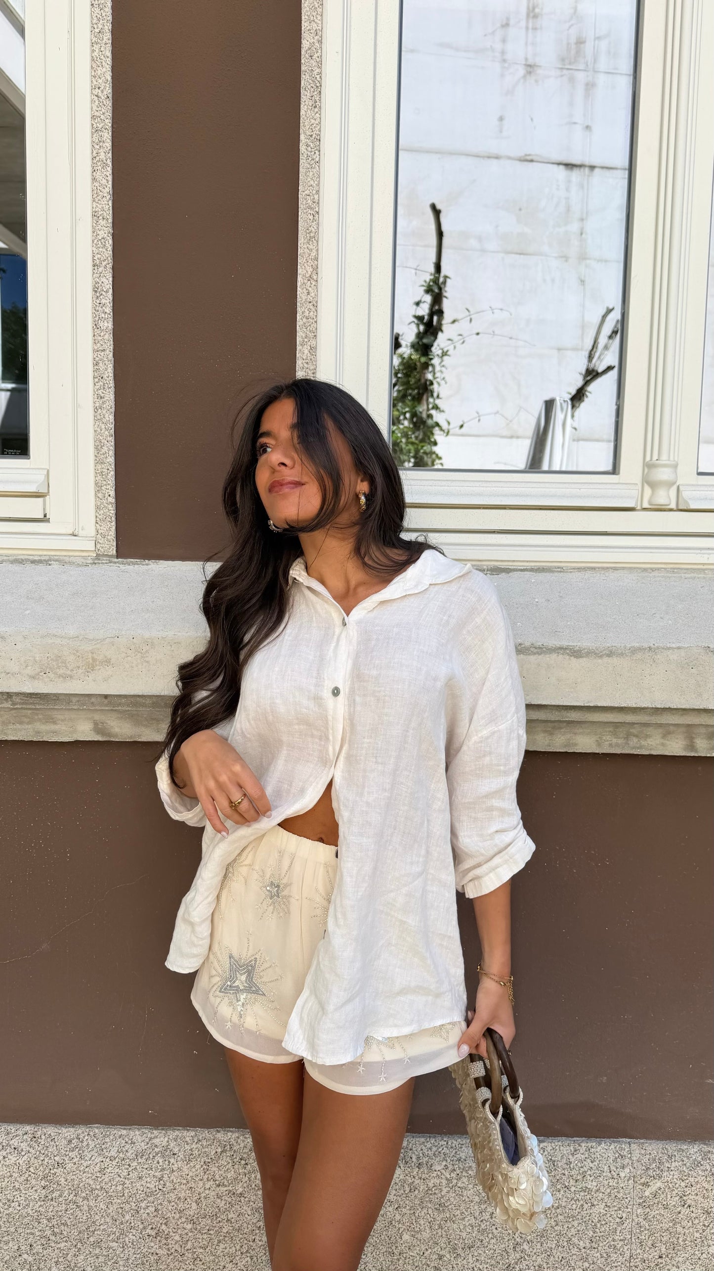 Linen Pearl Shirt