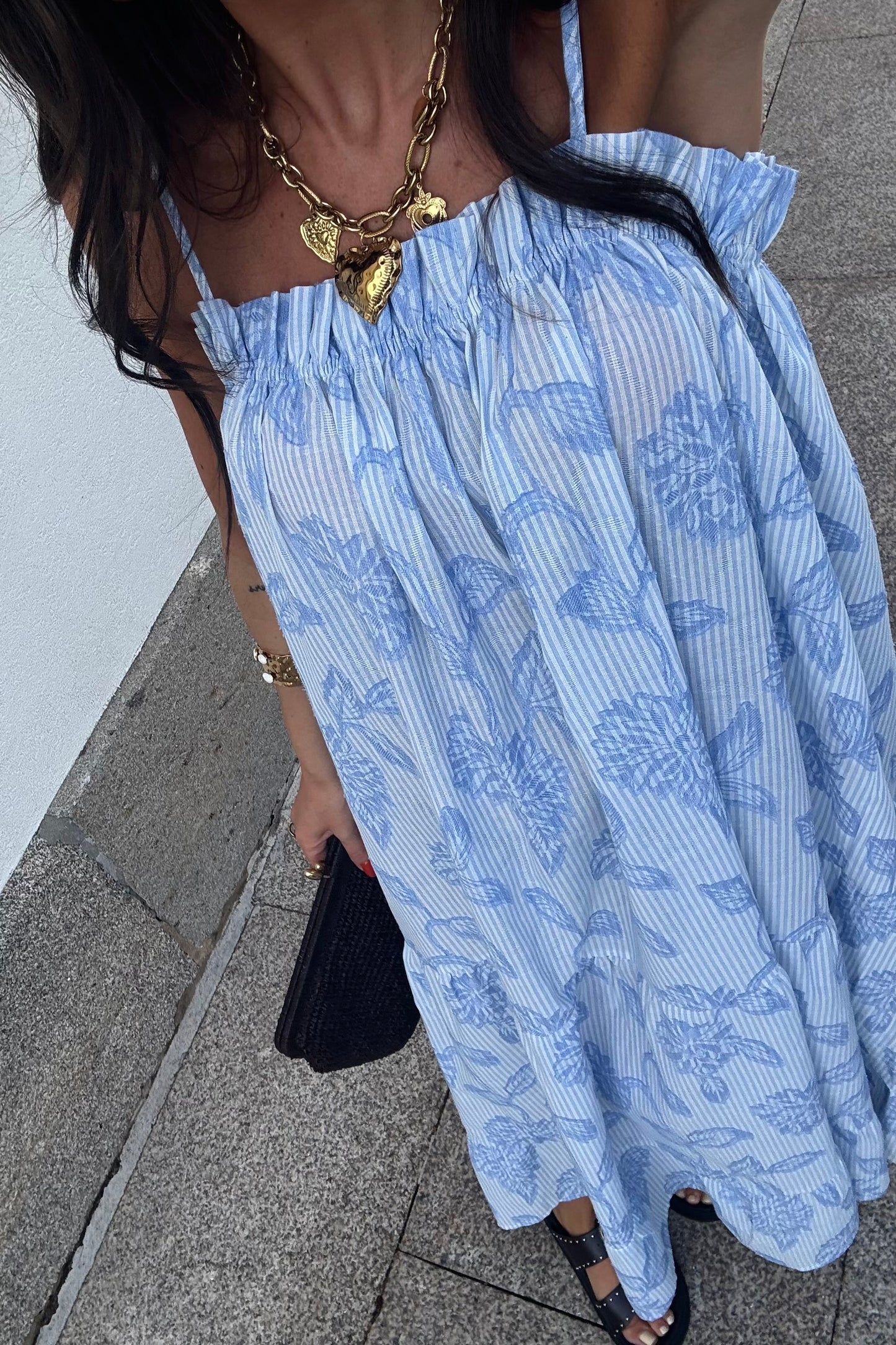 Sky Blue Maxi Dress