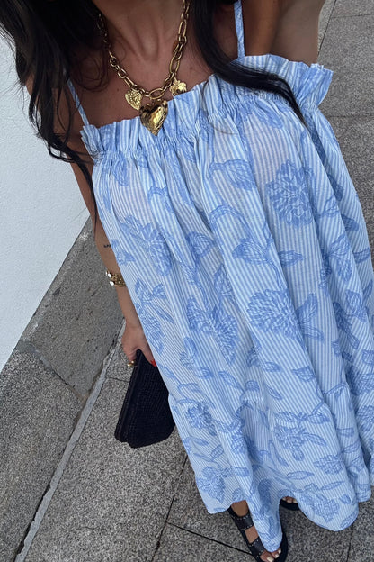 Sky Blue Maxi Dress