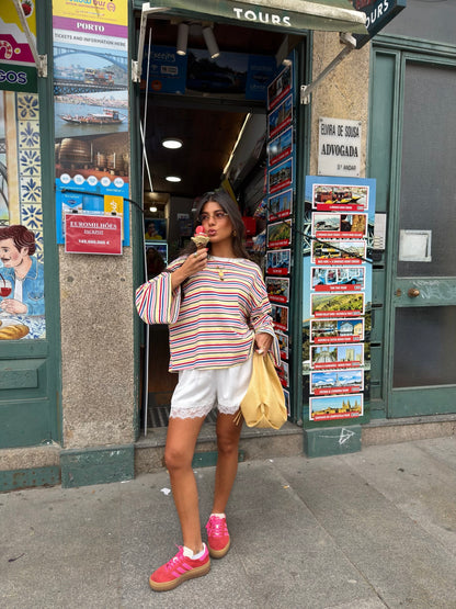 Rainbow Striped Long Sleeve