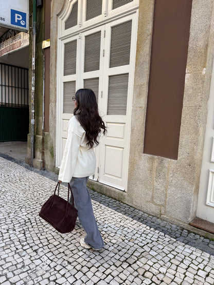 Belted Cozy Knit Cardigan