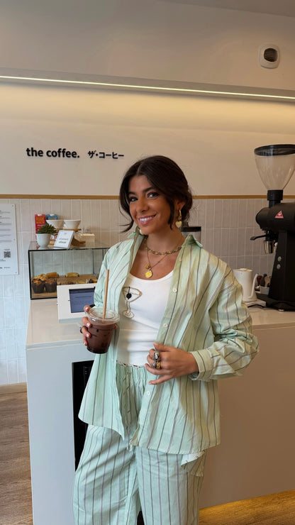 Matcha Morning Two-Piece Set