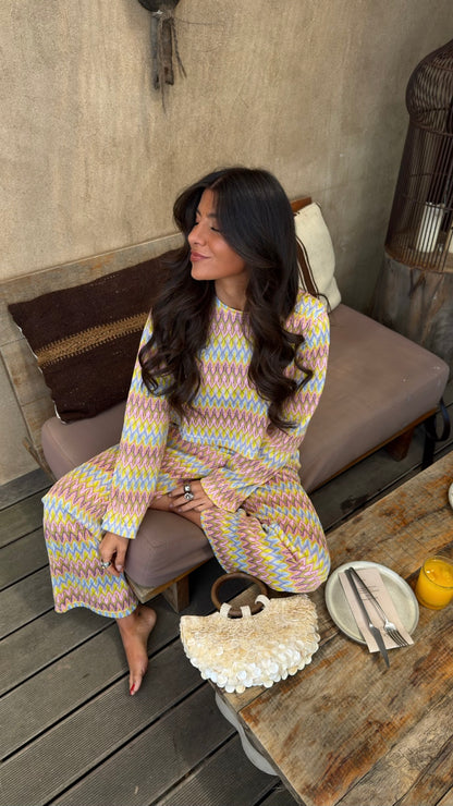 Pastel Waves Crochet Set