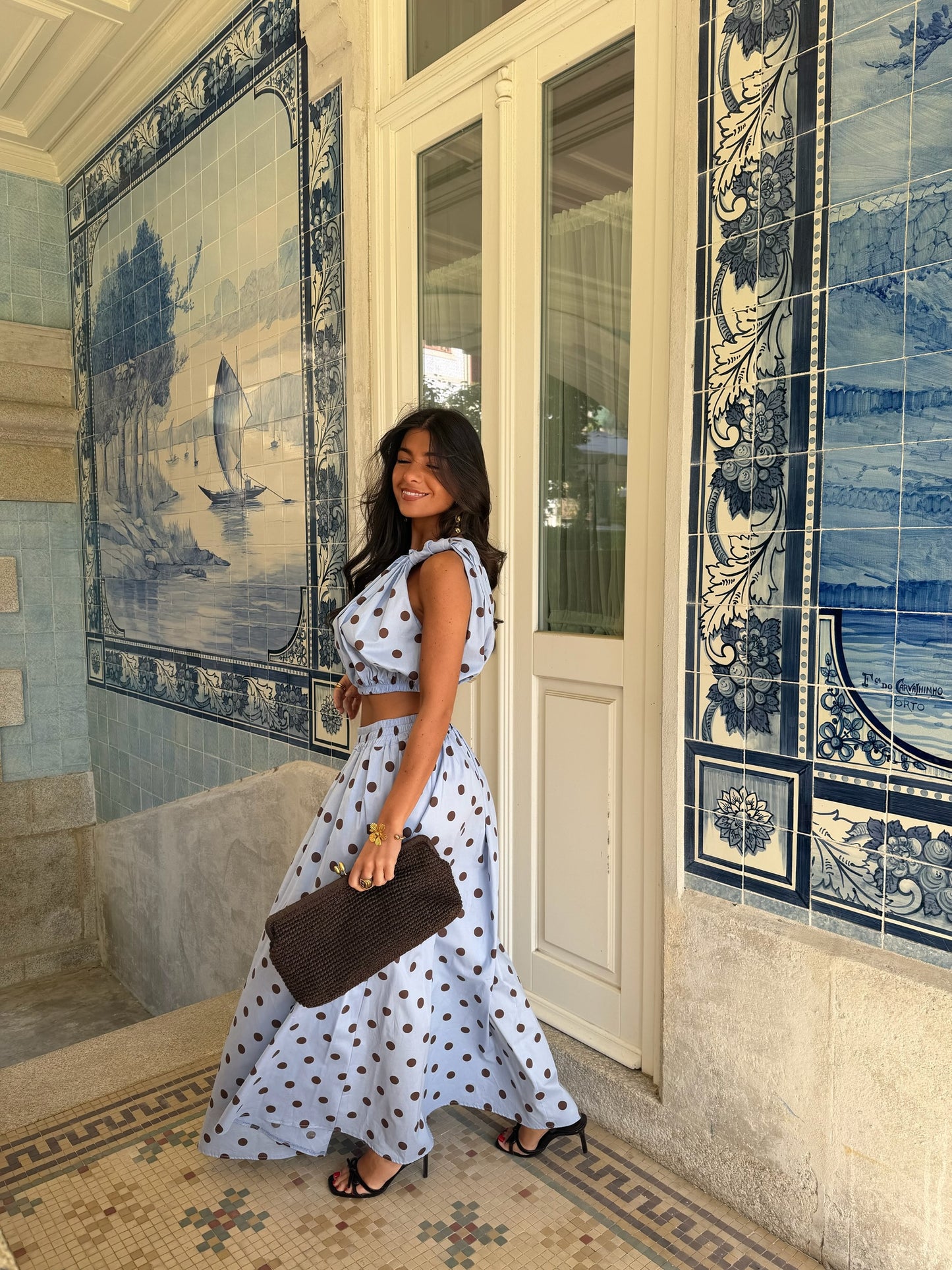 Coastal Polka Co-ord
