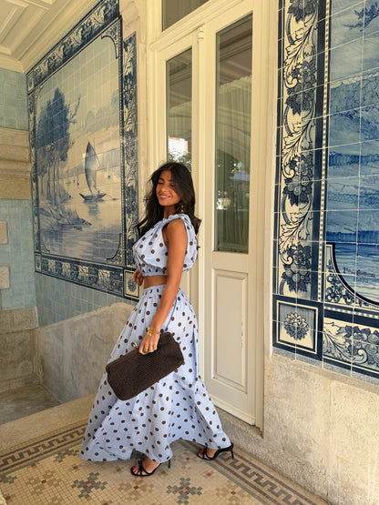 Coastal Polka Co-ord
