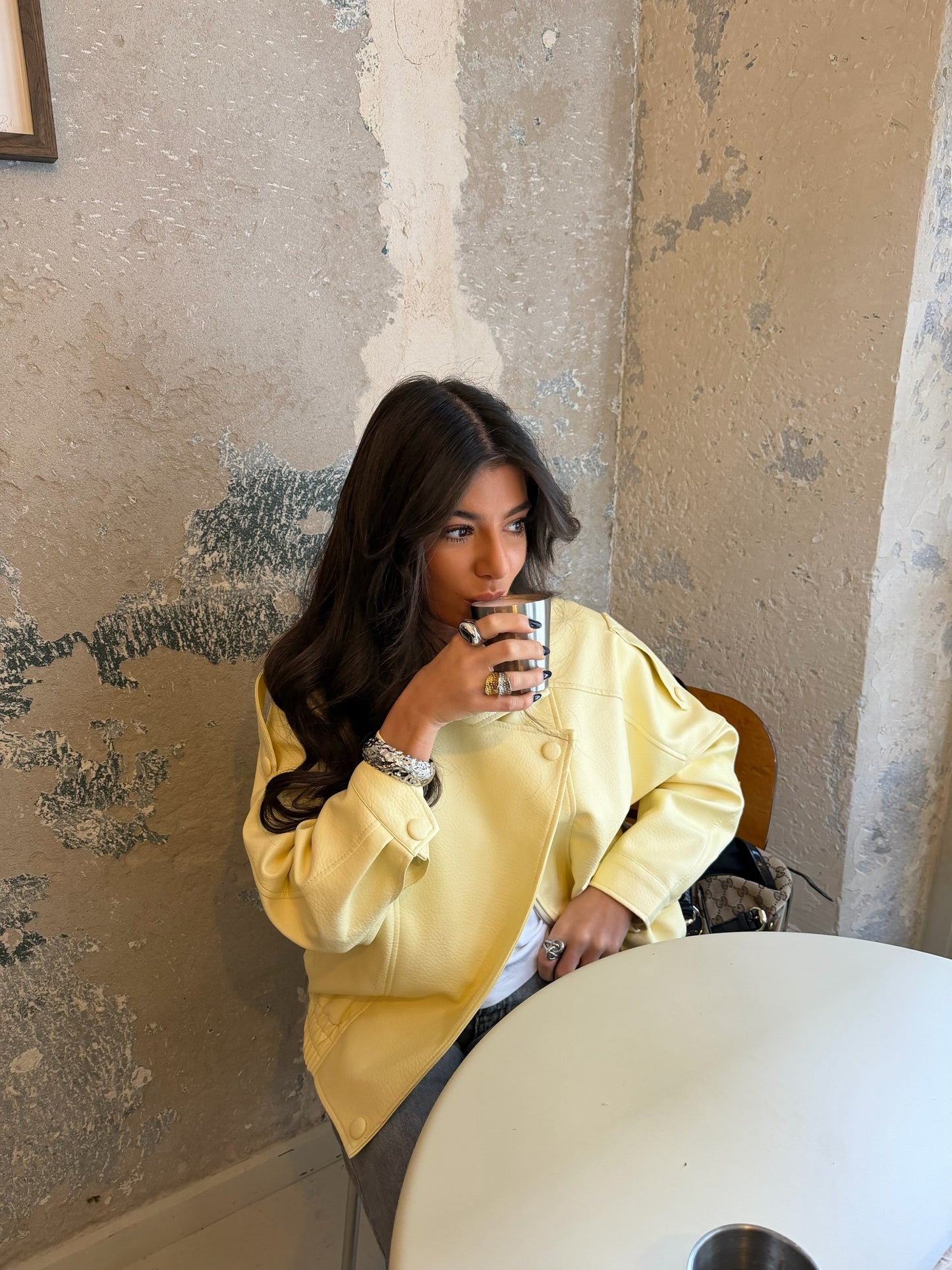 Butter Yellow Statement Jacket