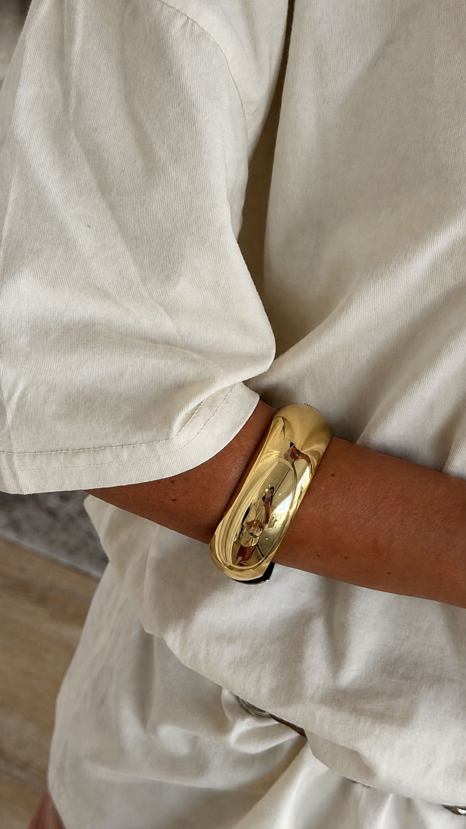 Bold Gold Bracelet