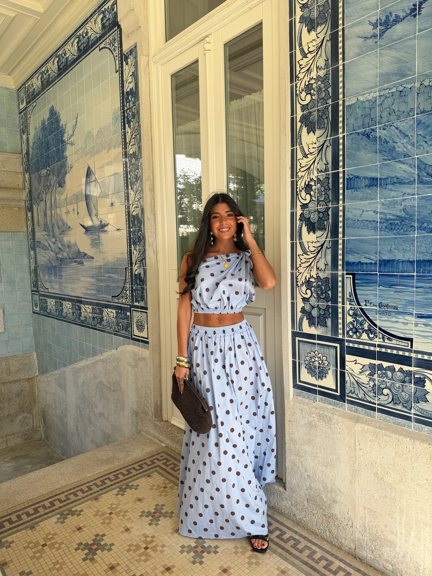 Coastal Polka Co-ord