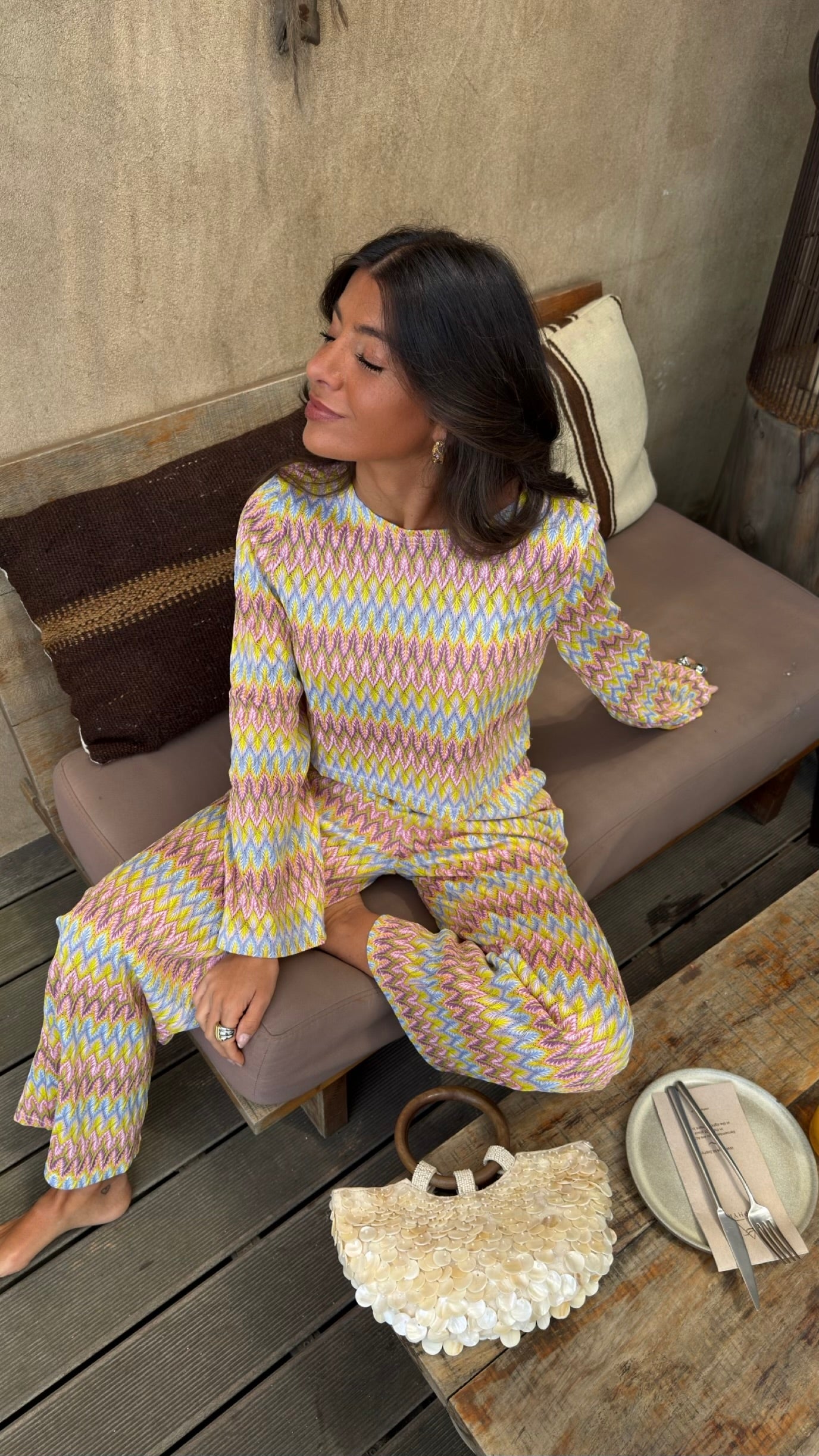 Pastel Waves Crochet Set