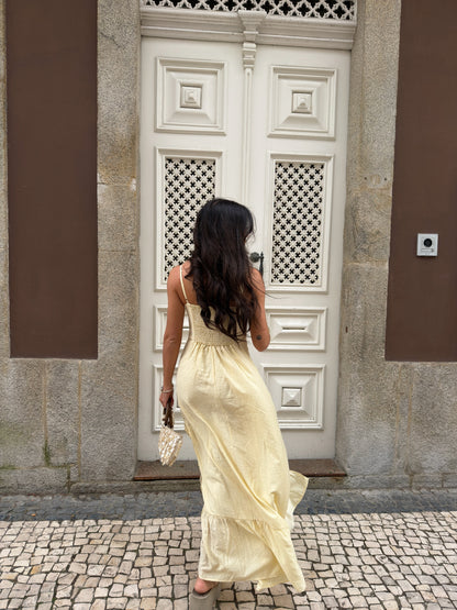 Sunlight Lace Maxi Dress