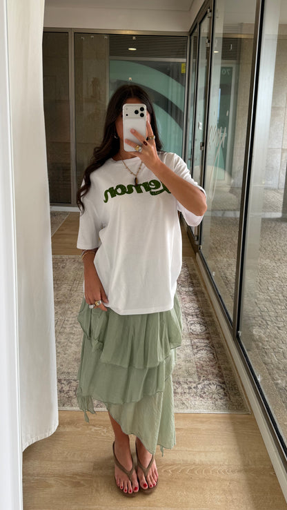 Amalfi Lemon Oversized Tee