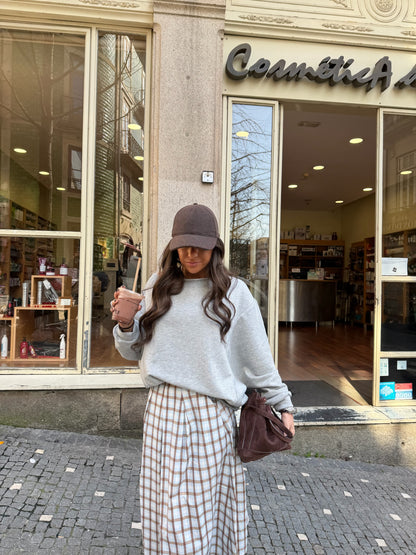 Soft Grey Essential Sweatshirt