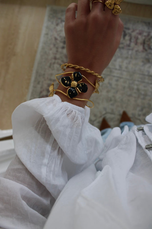 Adjustable Gold Cuffs