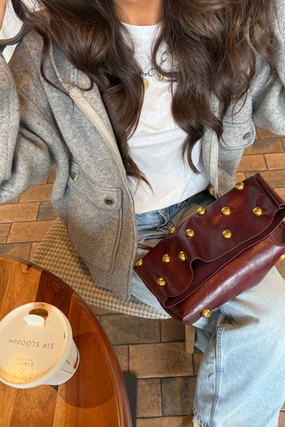 Wool & Cashmere Hooded Jacket in Grey