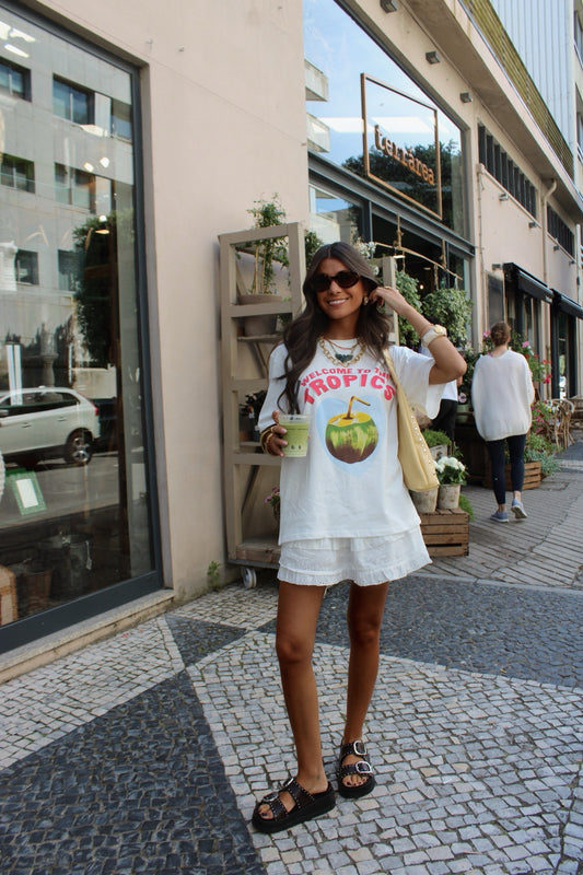 T-shirt "Welcome to the tropics"