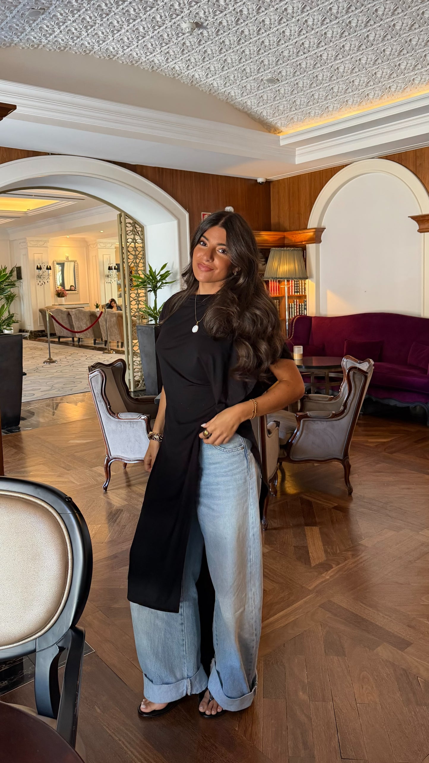 Asymmetric Top in Black
